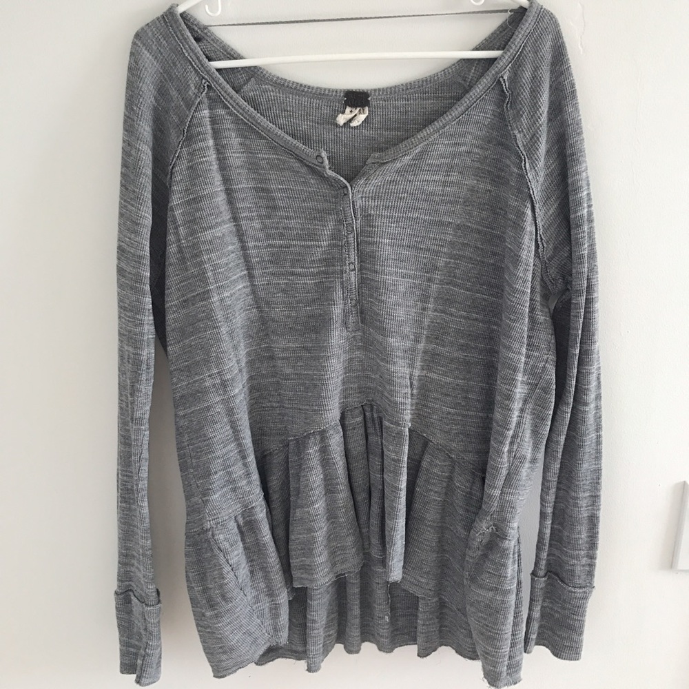Free People Henley Top